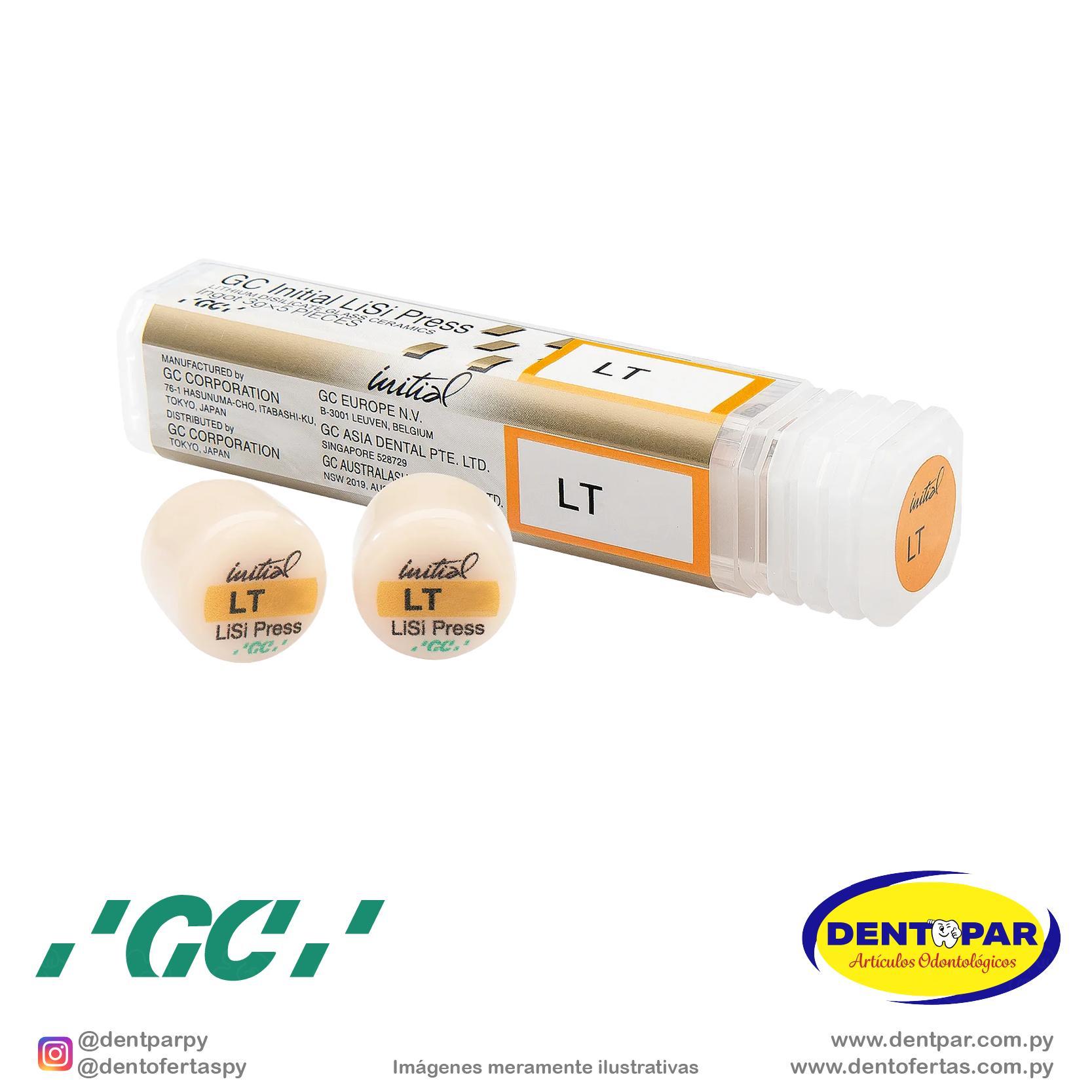 Imagen del producto LiSi Press INGOT LT-A1 5x3g