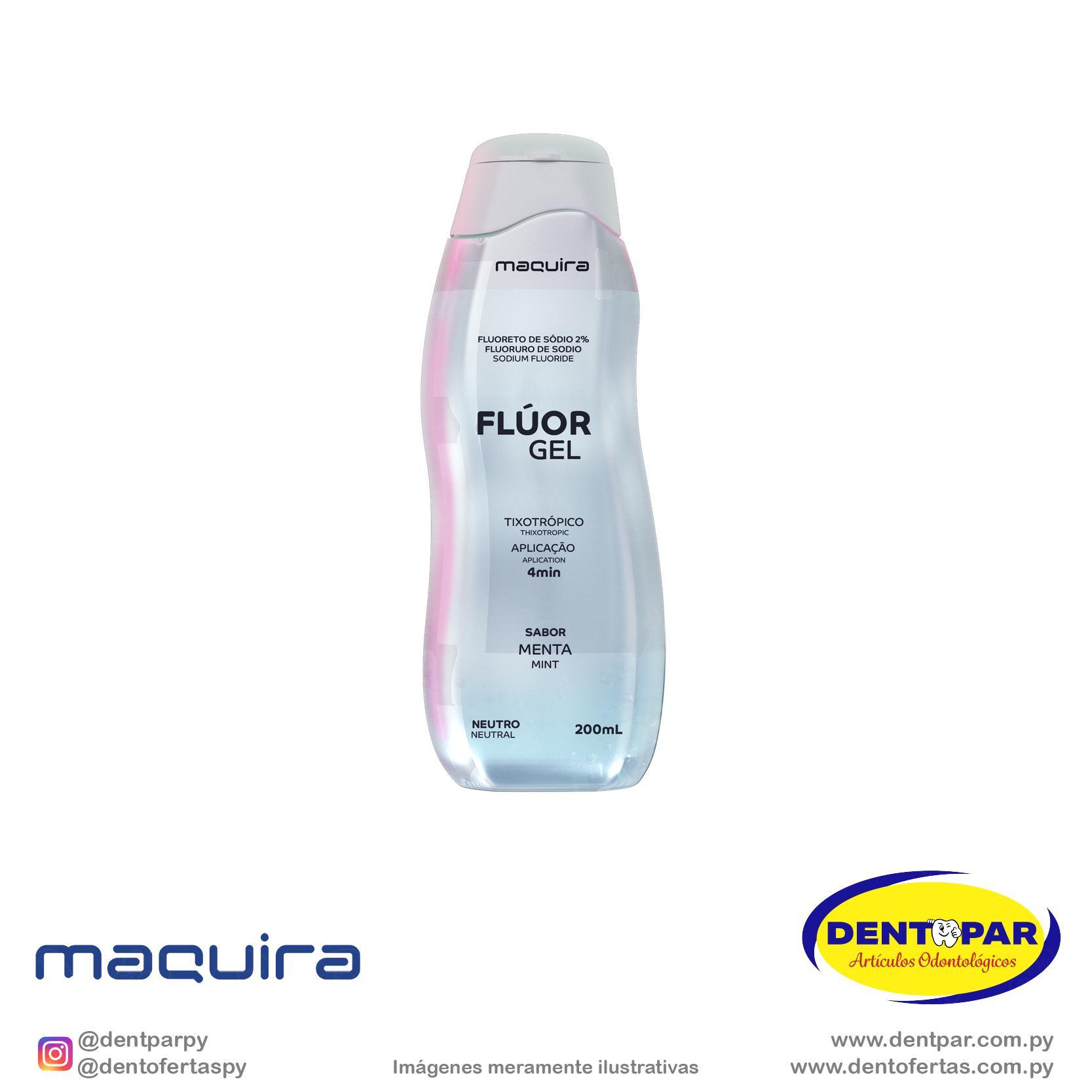 Imagen del producto Flúor Gel Neutro 200ml Menta