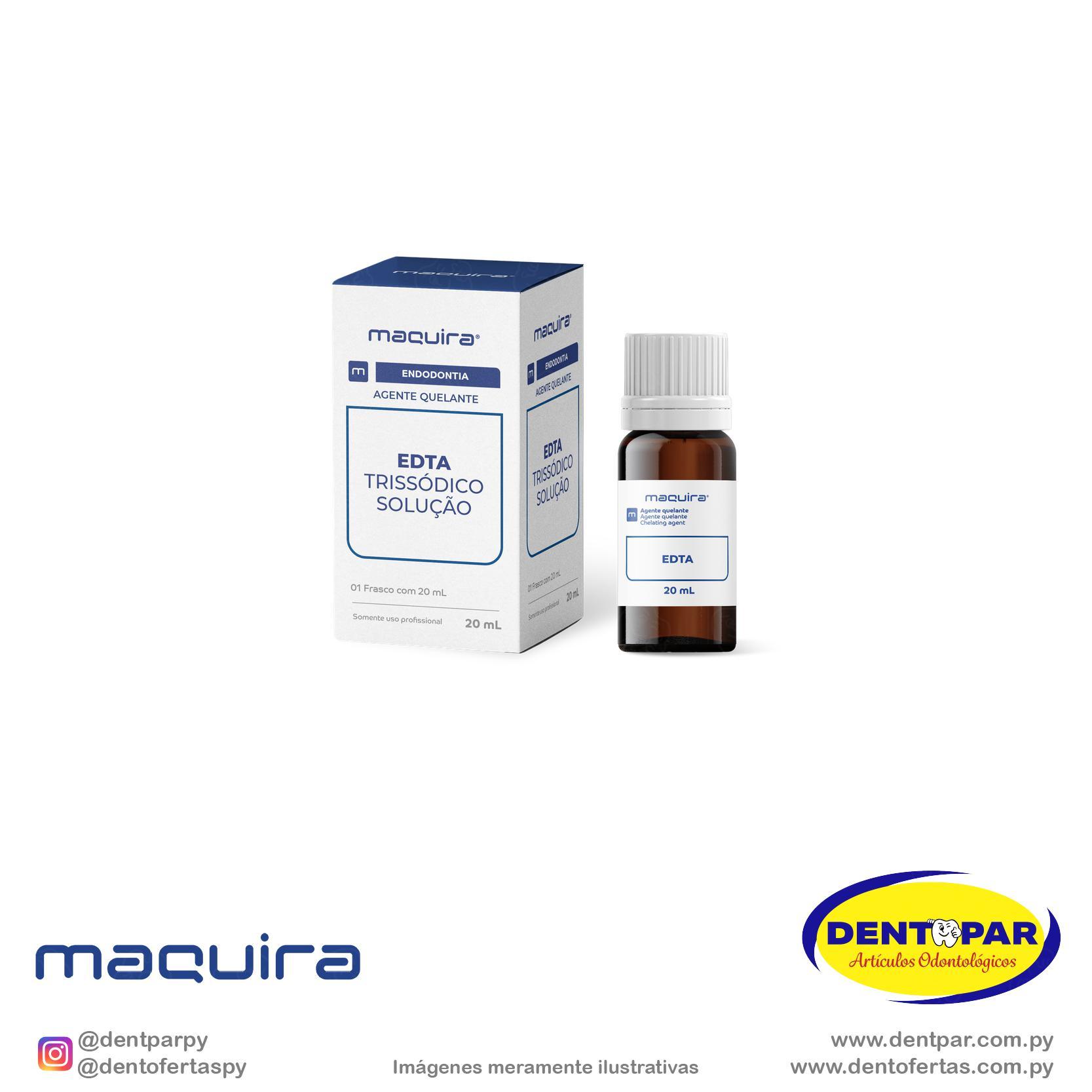 Imagen del producto EDTA Trisódico Solución 20 mL