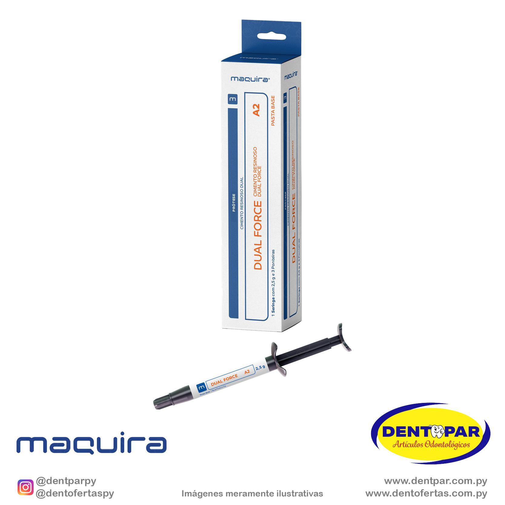 Imagen del producto Cemento Resinoso Dual Force 2.5g A2