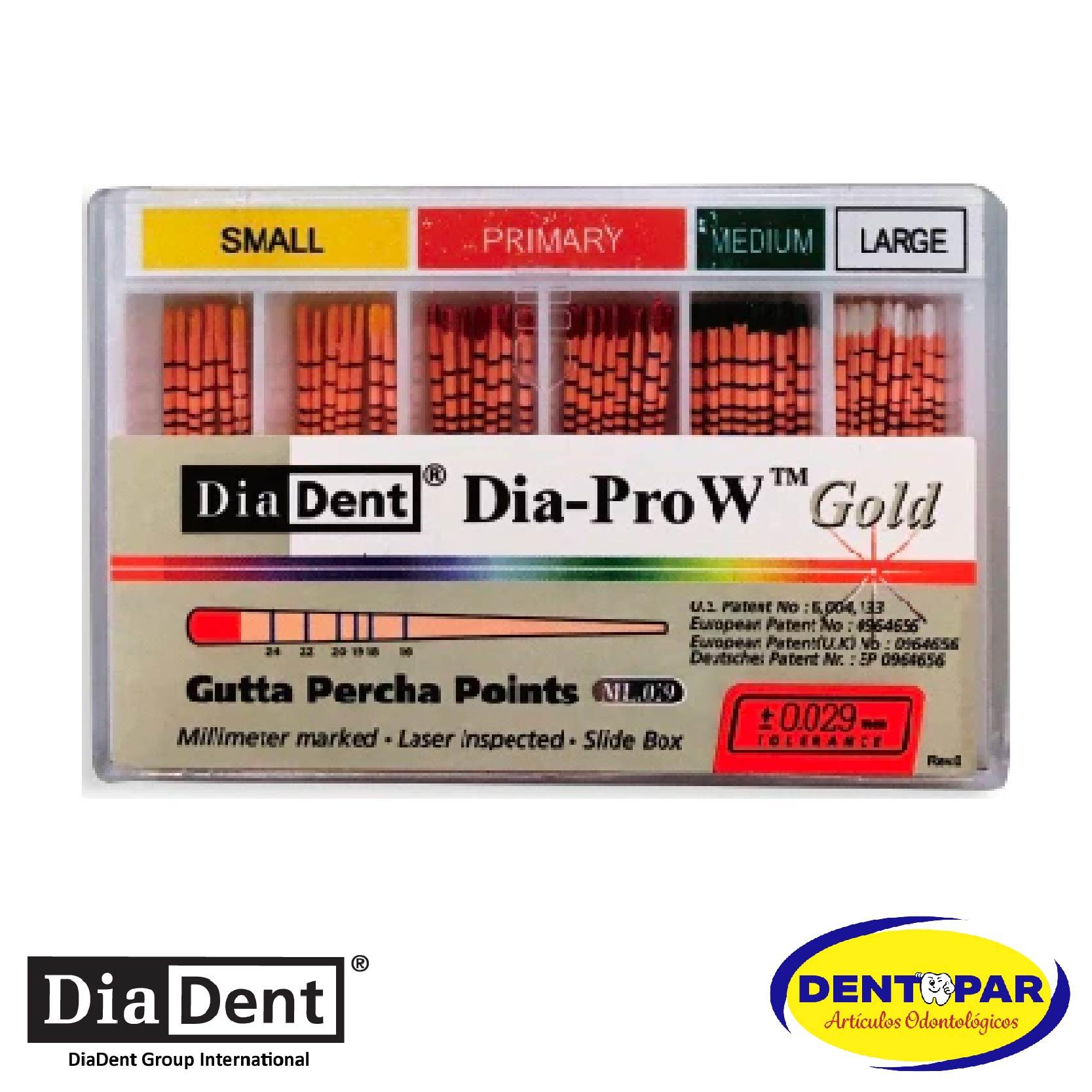 Imagen del producto Conos de Gutapercha Wave One Gold #LARGE C/60