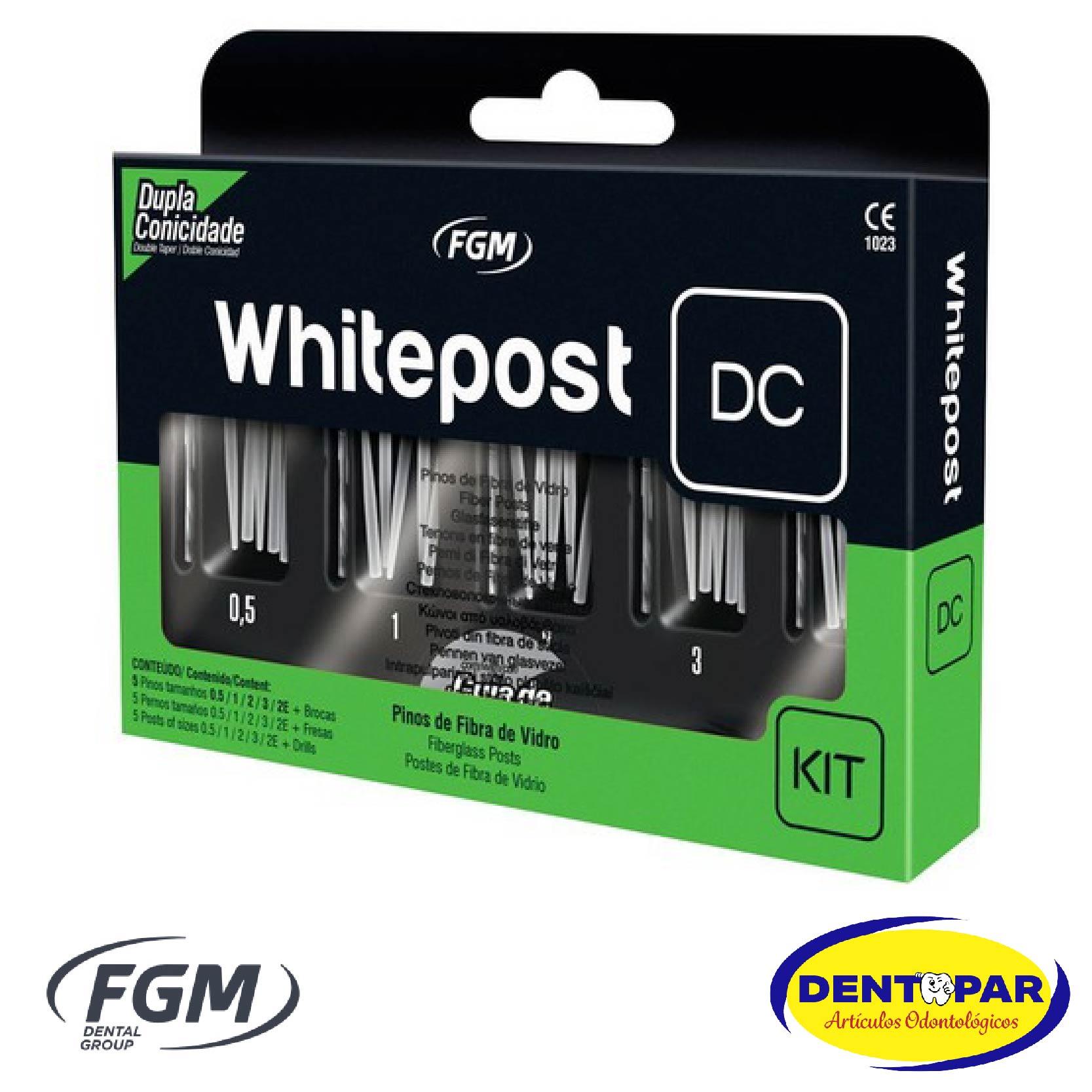Imagen del producto Kit de Postes de Fibra de Vidrio Whitepost System DC
