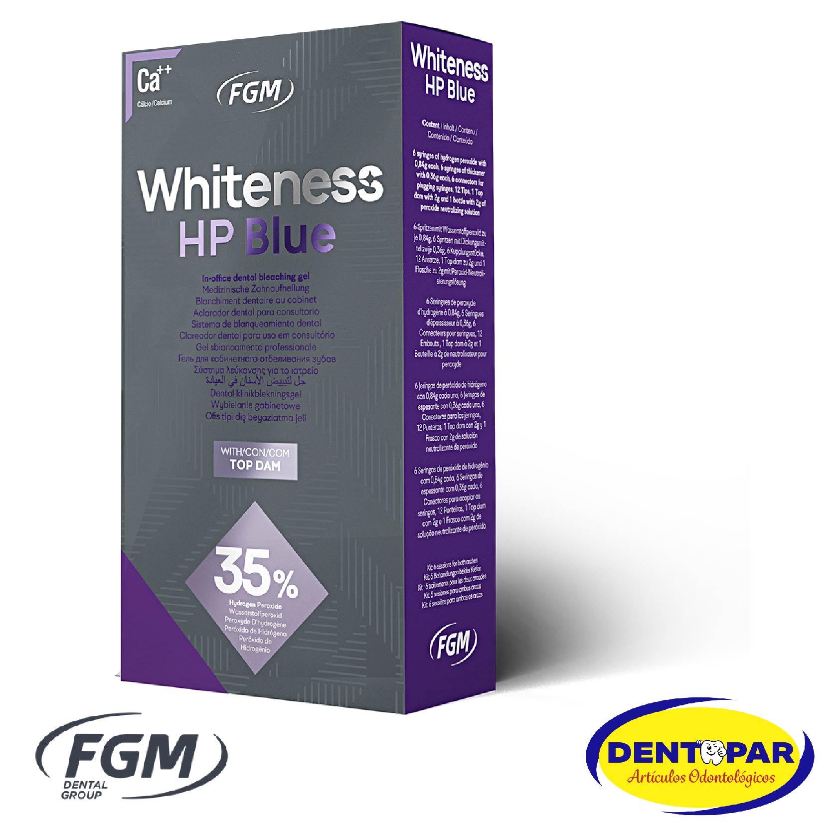 Imagen del producto Blanqueador Whiteness HP Blue Kit 35%