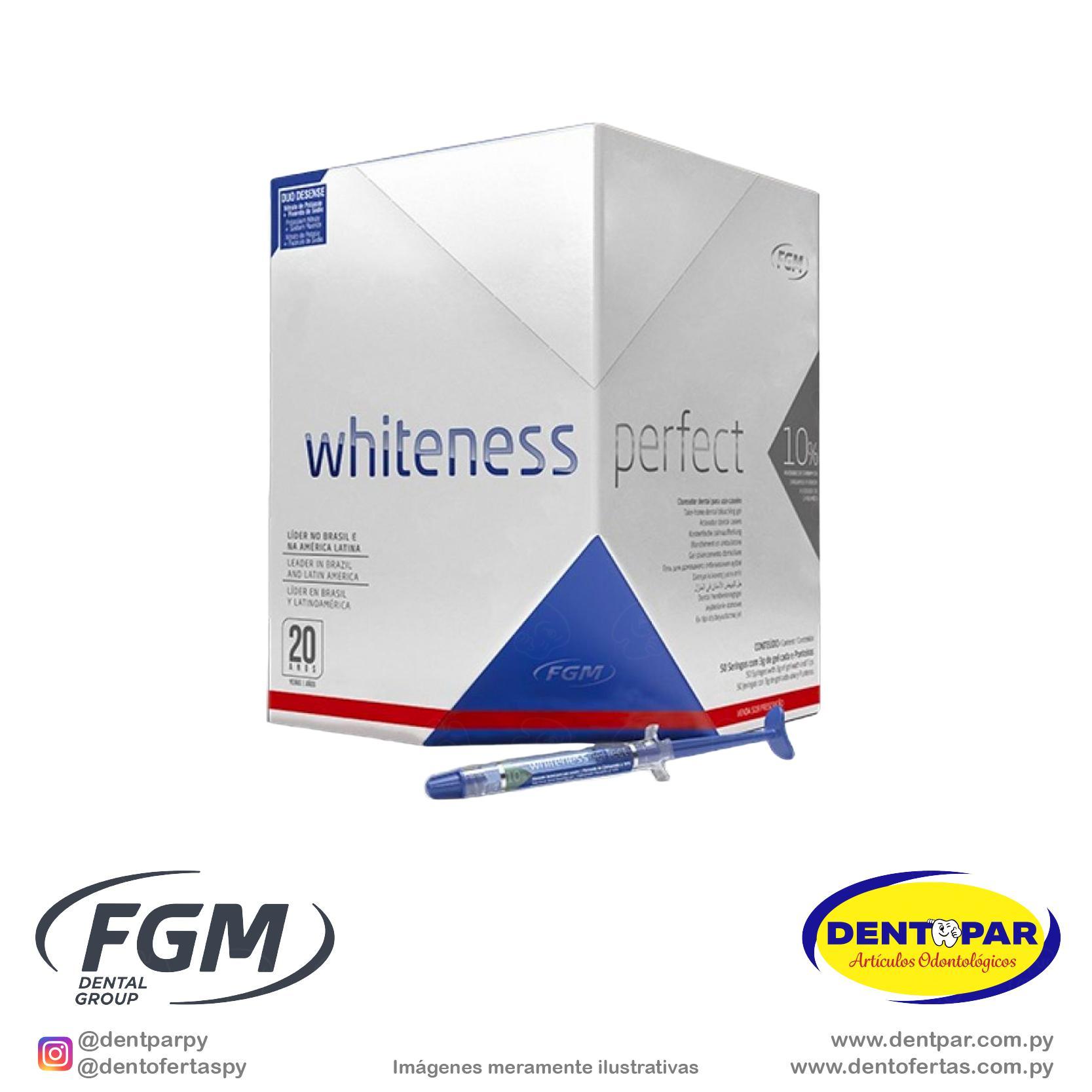 Imagen del producto Blanqueador Whiteness Perfect Kit 10%