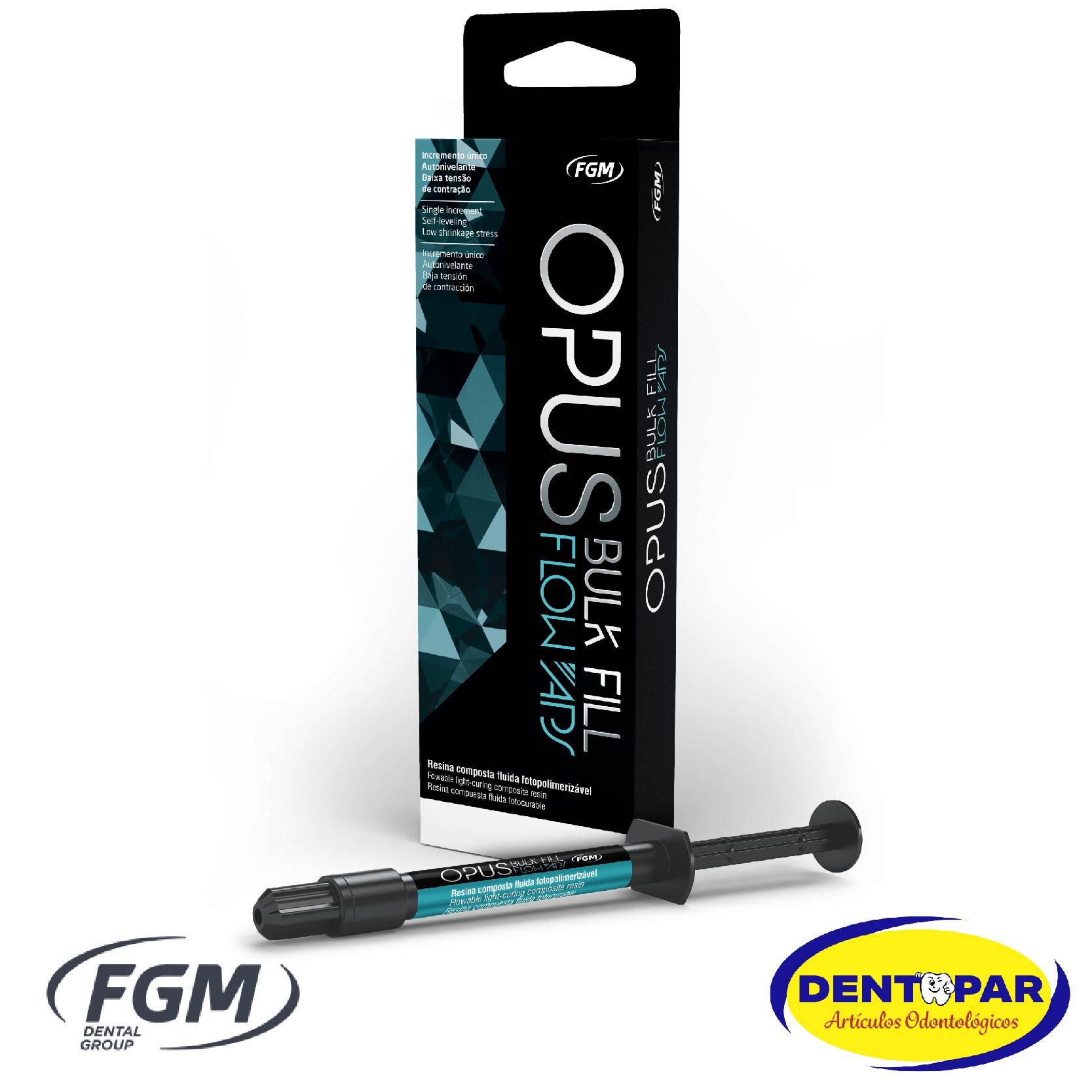 Imagen del producto Resina Opus Bulk Fill Flow APS 2g A1