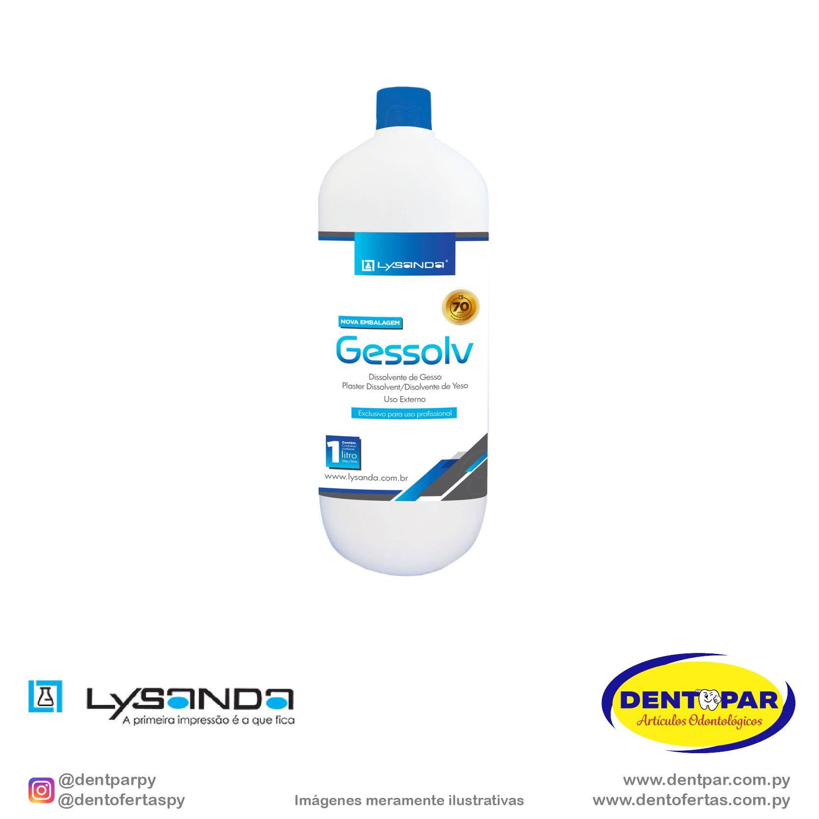 Imagen del producto Disolvente de Yeso Gessolv 1000 mL