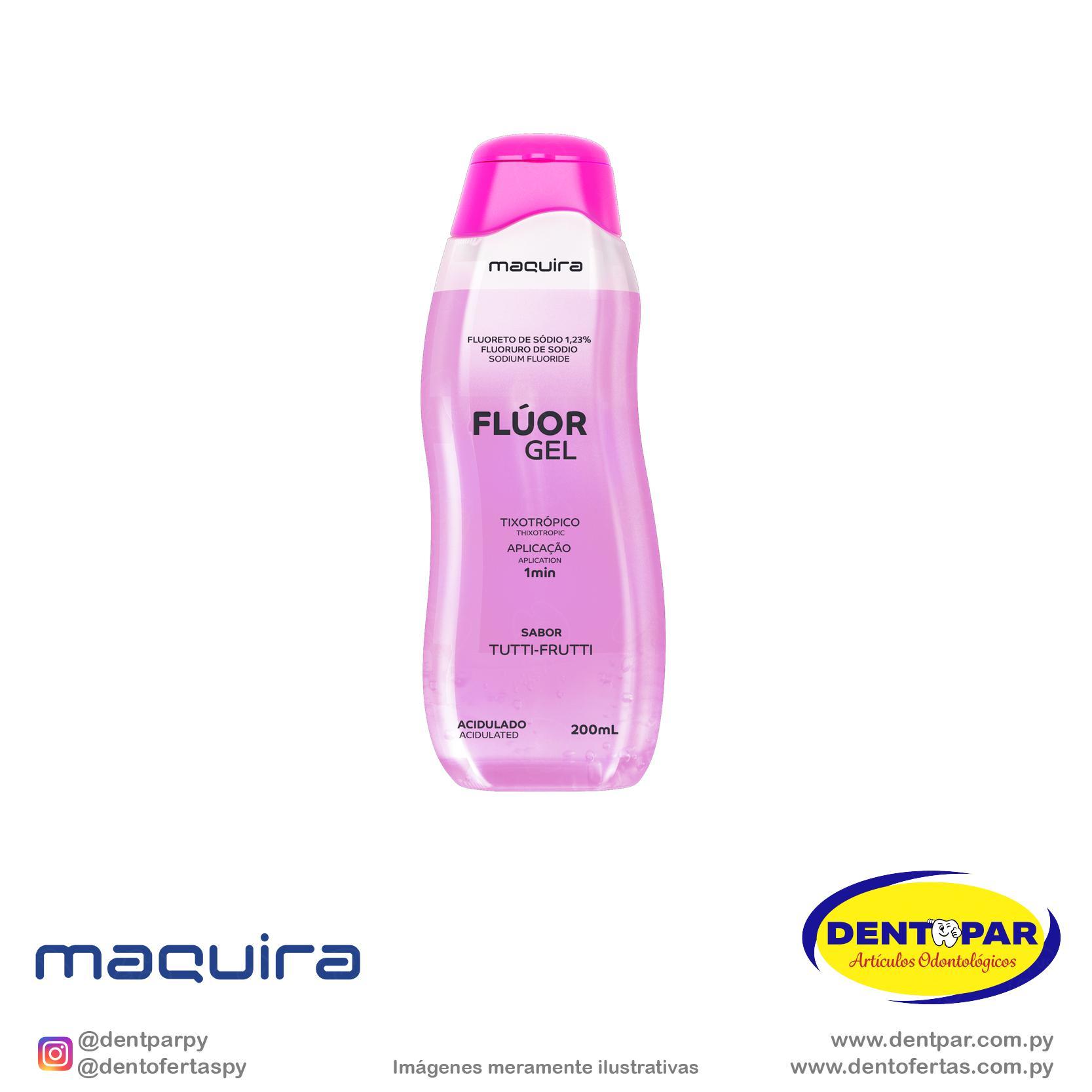 Imagen del producto Flúor Gel Acidulado 200ml Tutti Frutti
