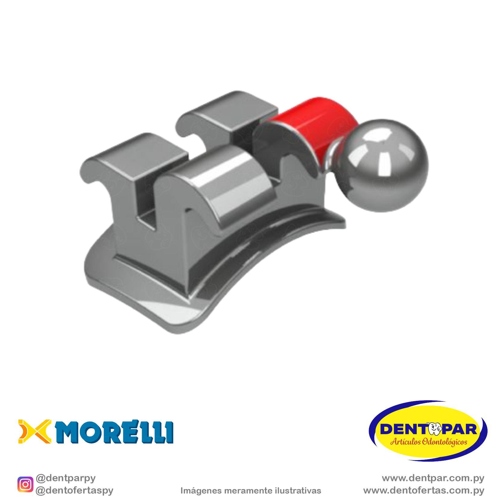 Imagen del producto Brackets Roth 022 1y2 pre.Mol.C/ Gan S/D