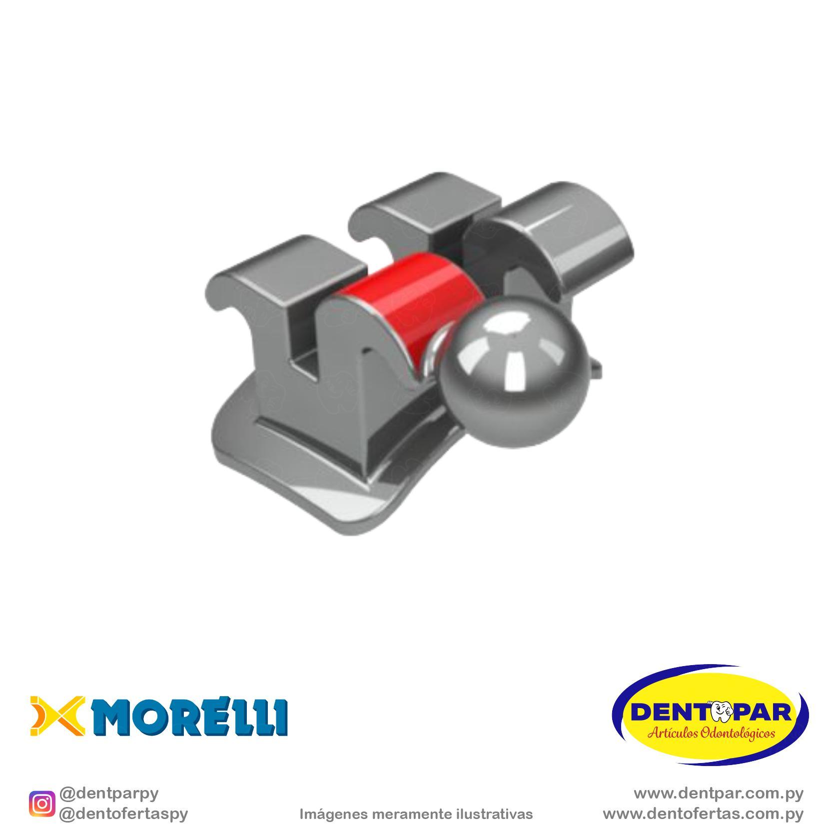 Imagen del producto Brackets Roth 022 1y2 pre.Mol.C/ Gan.S/I