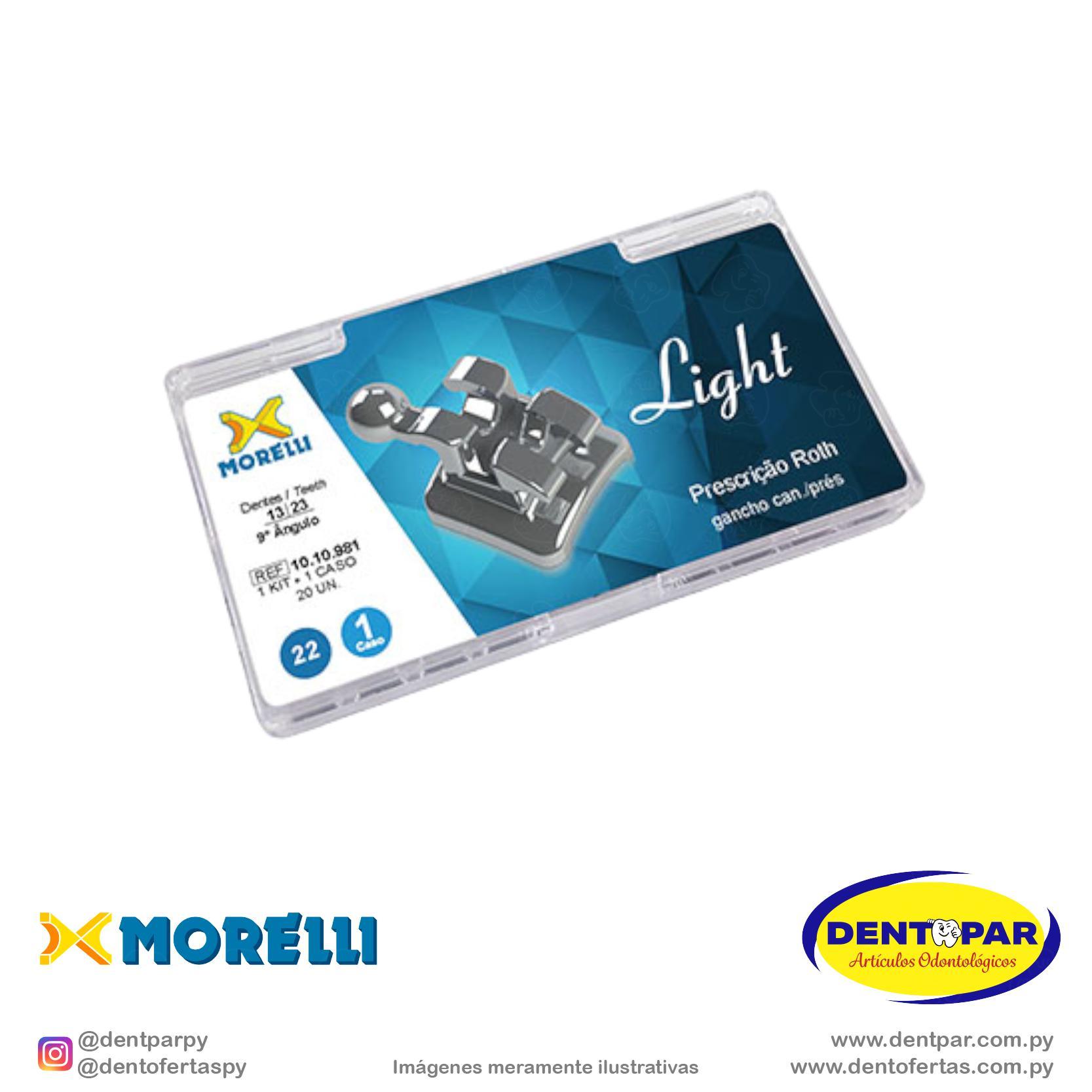 Imagen del producto Conj. brackets Roth 022 C/G 345 light