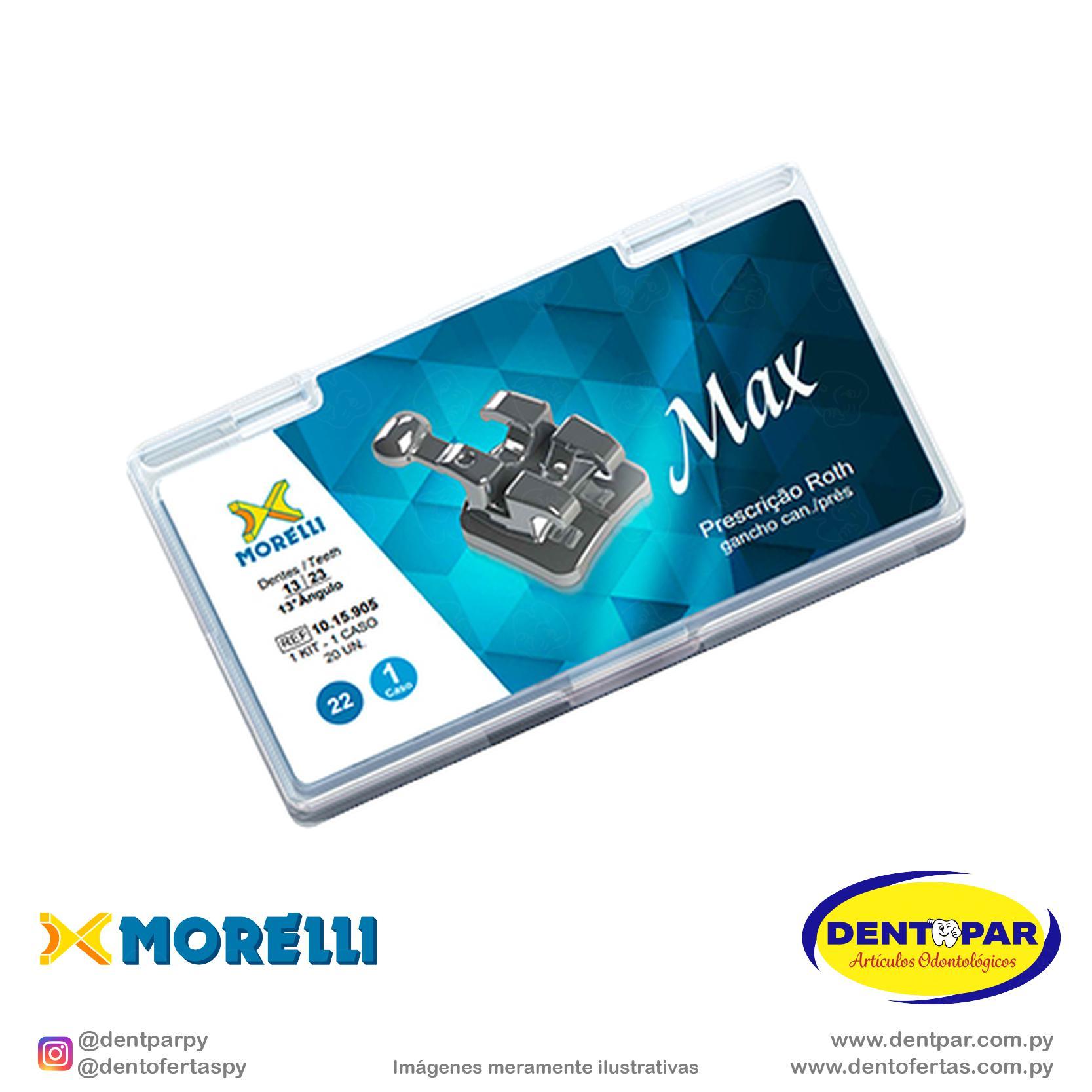 Imagen del producto Conj. brackets Roth 022 Max can C/ Gan