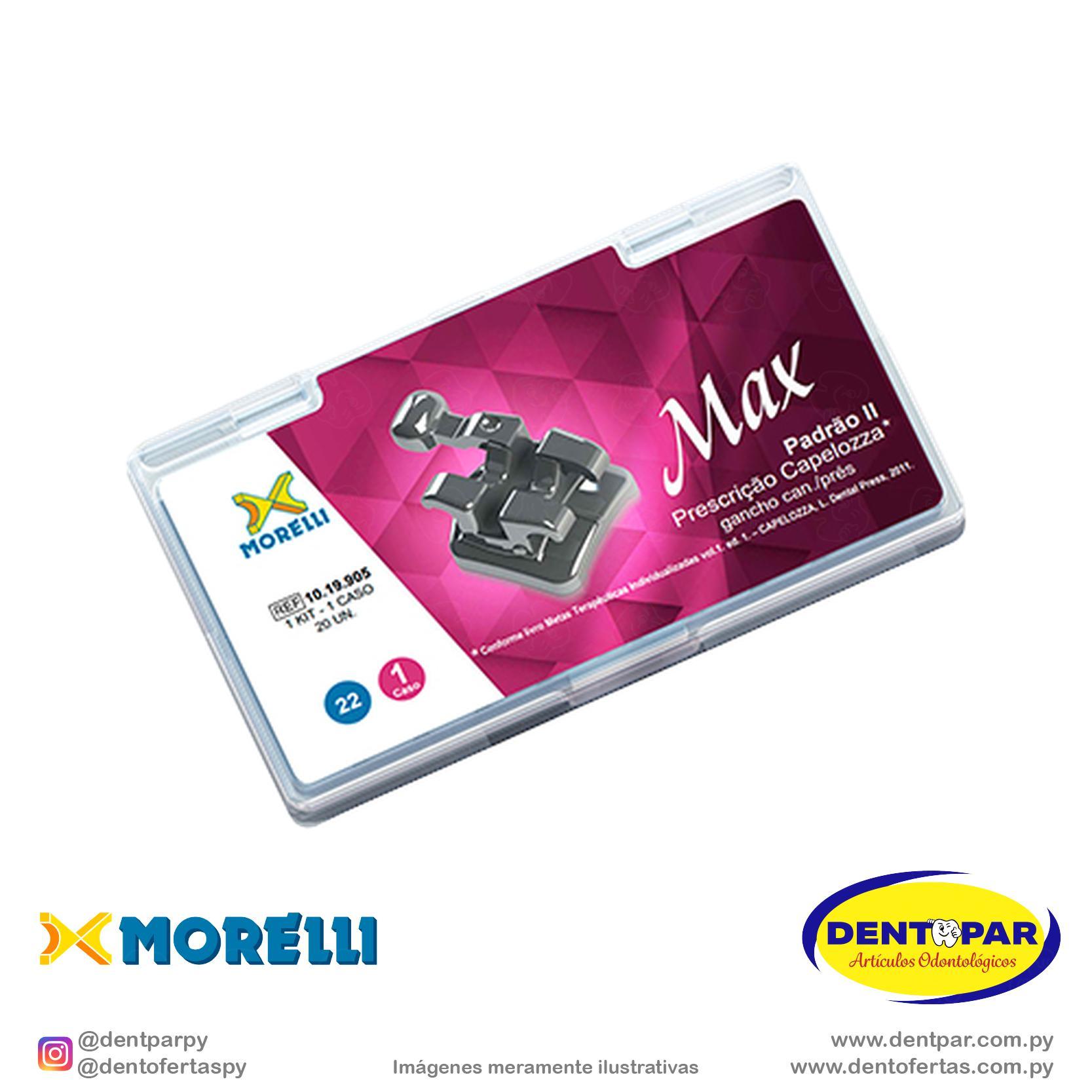 Imagen del producto Conj. brackets Capelozza 022 Max II ST