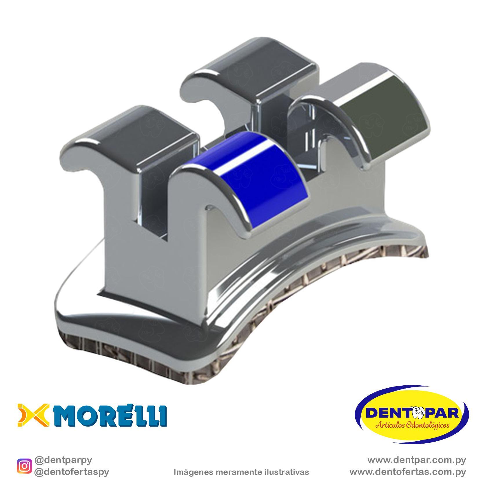 Imagen del producto Brackets Roth 022 MBT 1 pre.Mol.I/D