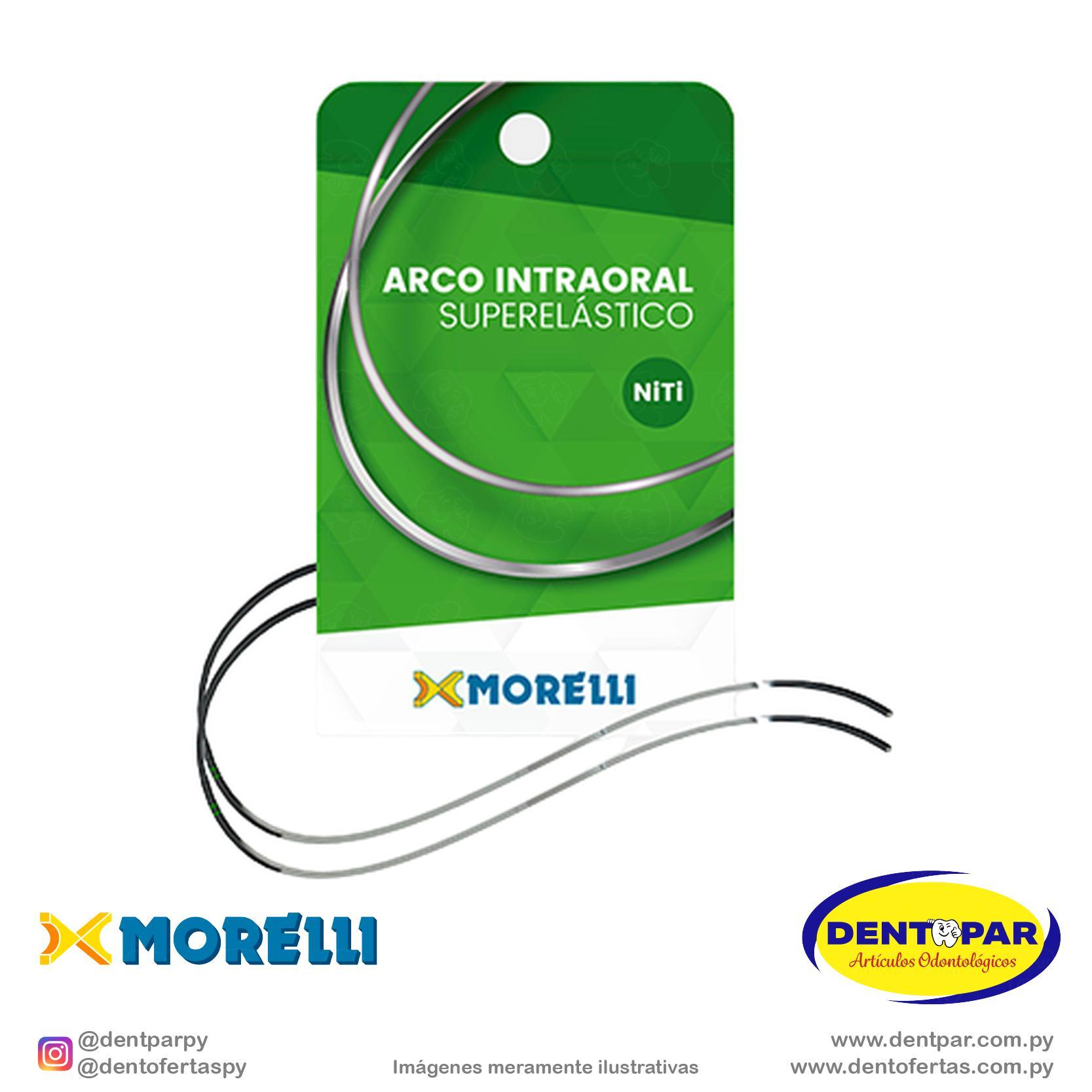 Imagen del producto Arco PF niti 018 Inf C/10 curva reversa