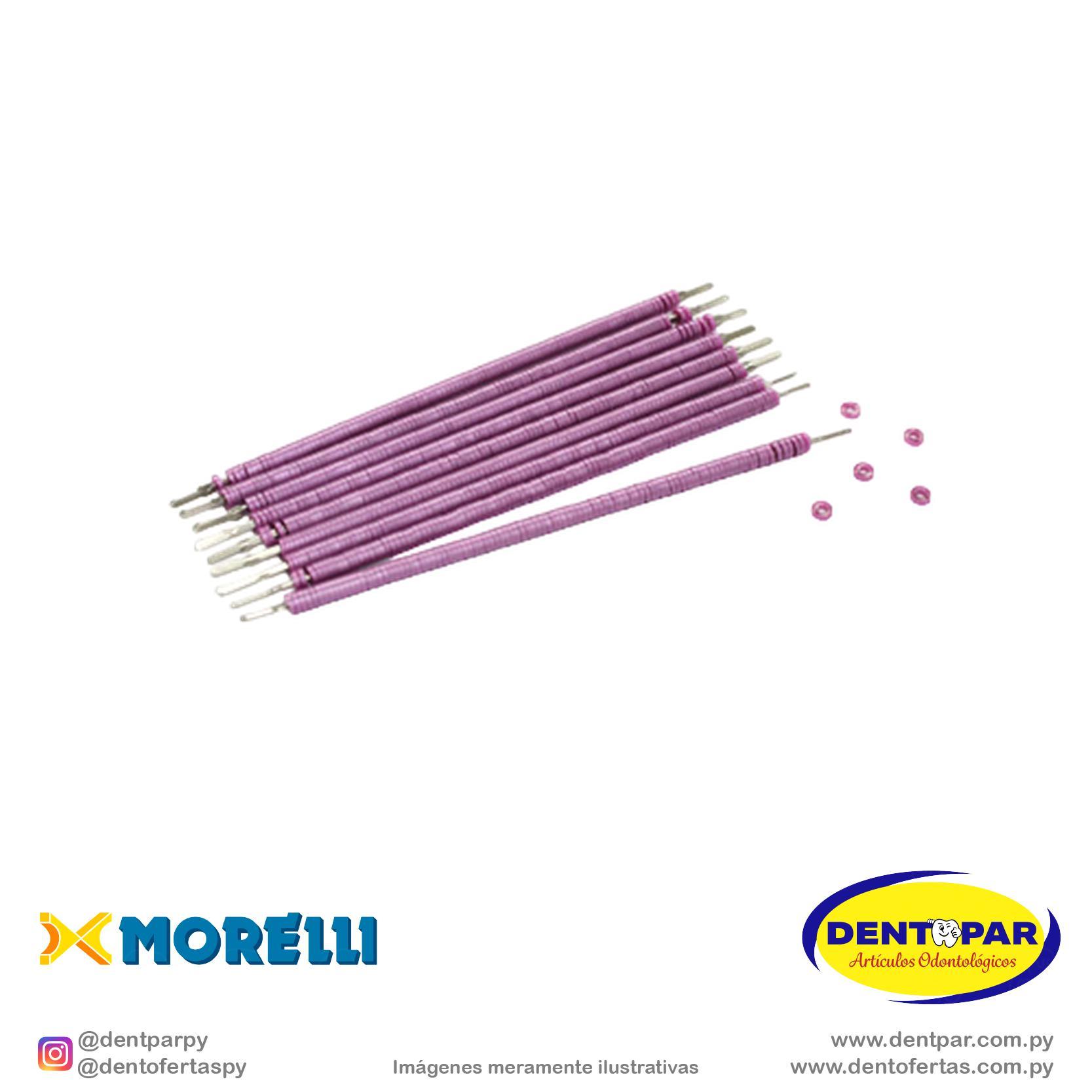 Imagen del producto Elastic baston .120 C/1000 lila perla