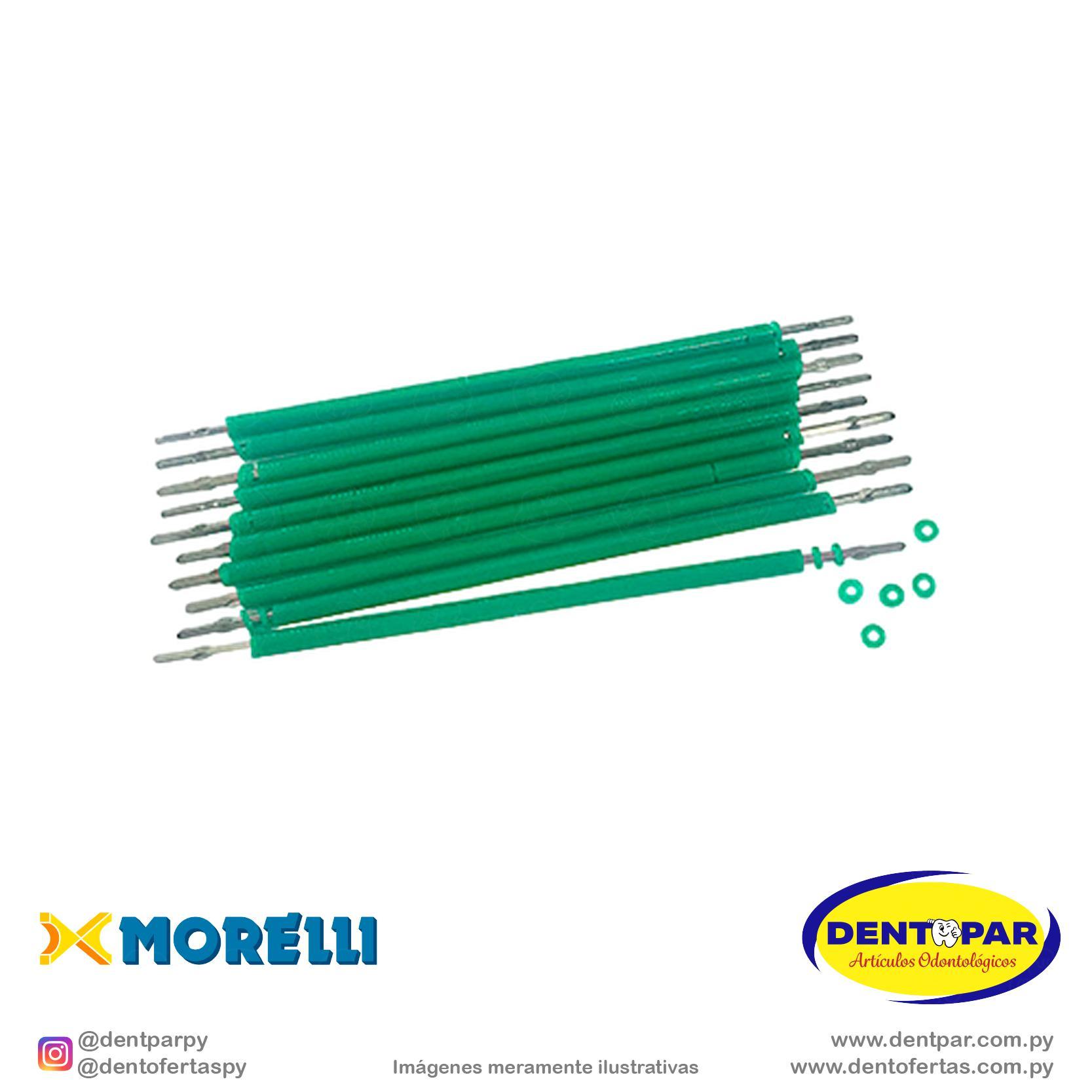 Imagen del producto Elastic baston .120 C/1000 verde cristal