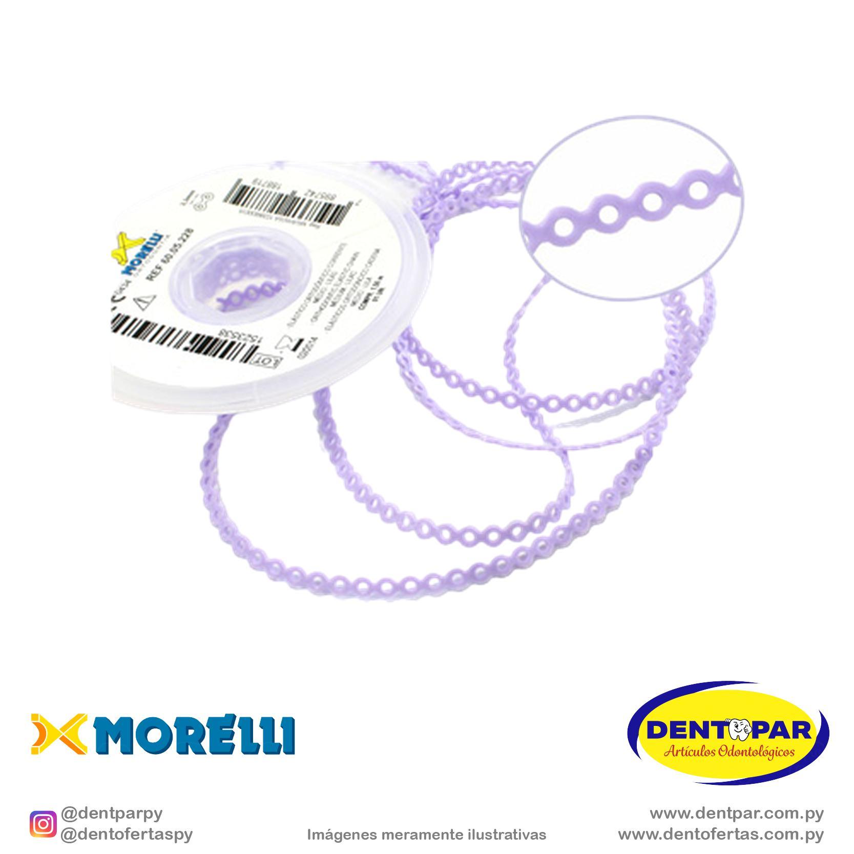 Imagen del producto Elastic cadena medio lila 1.5m
