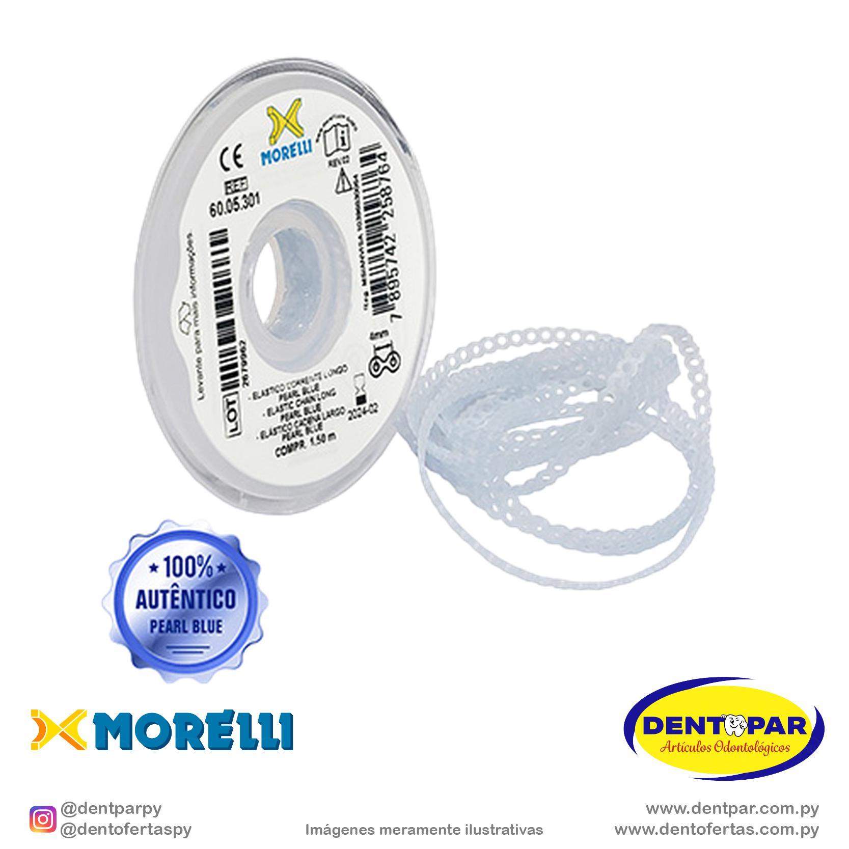 Imagen del producto Elastic cadena largo Pearl blue 1.5m