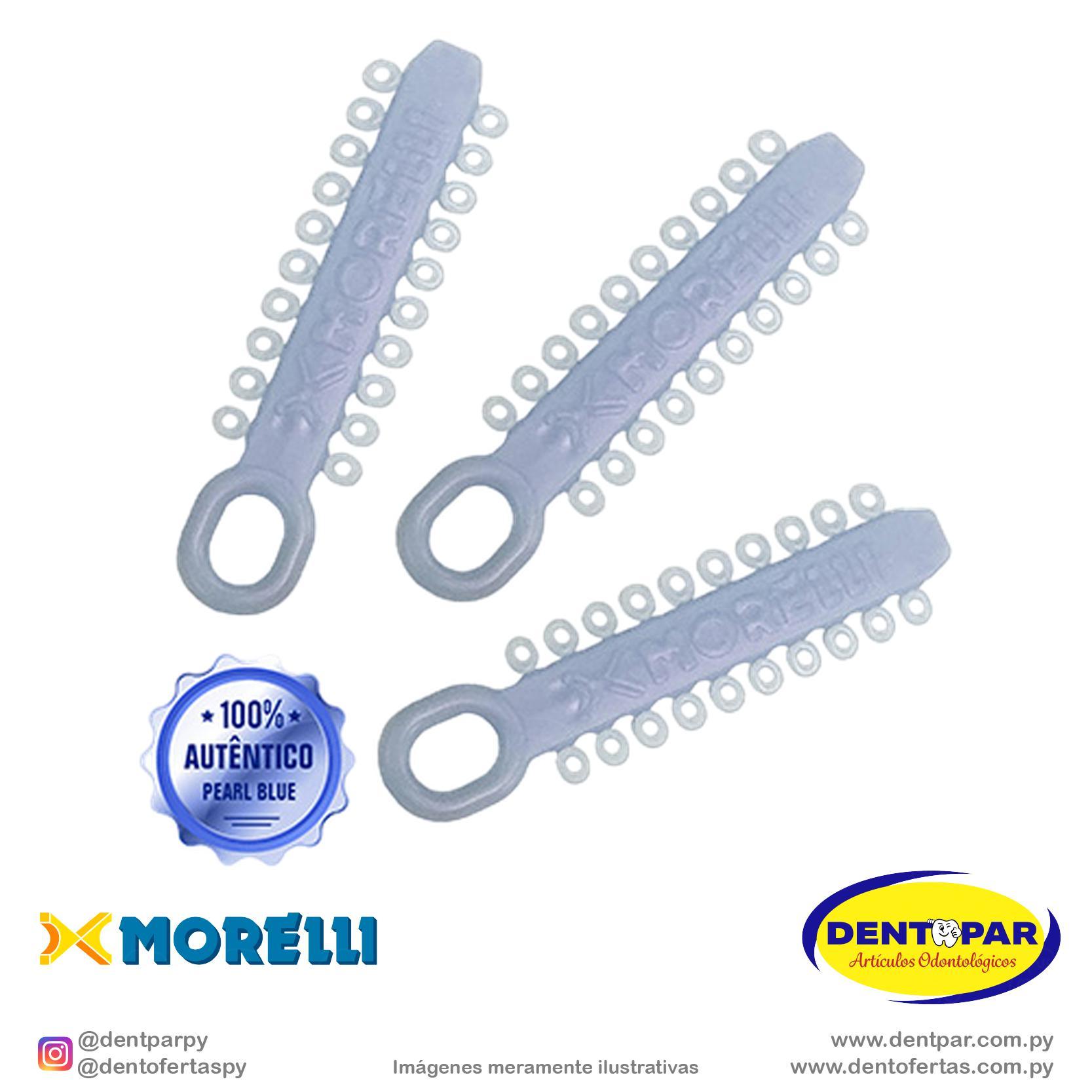 Imagen del producto Elastic modular .120 C/1000 Pearl blue