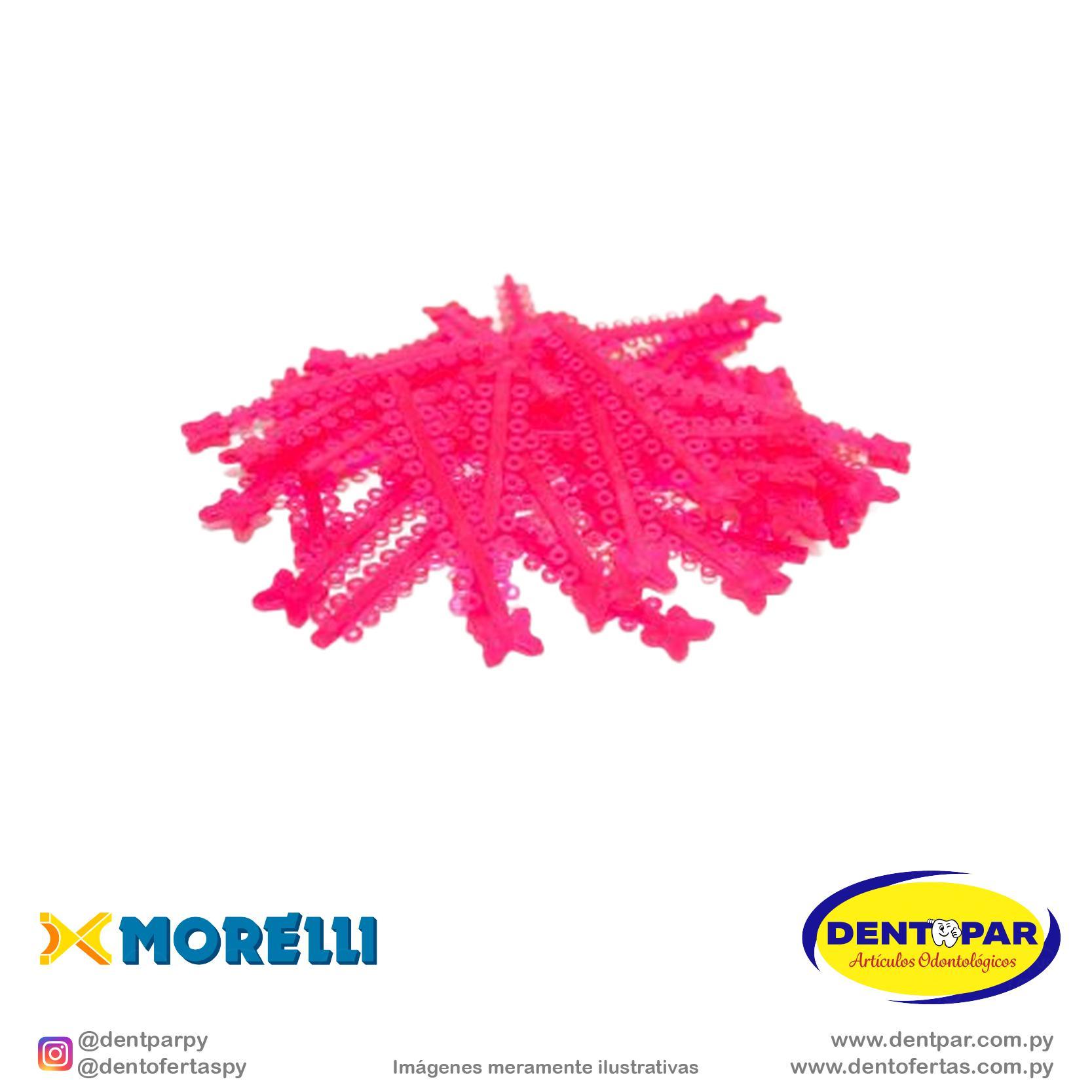 Imagen del producto Elastic modular .120 C/1000 pink cristal