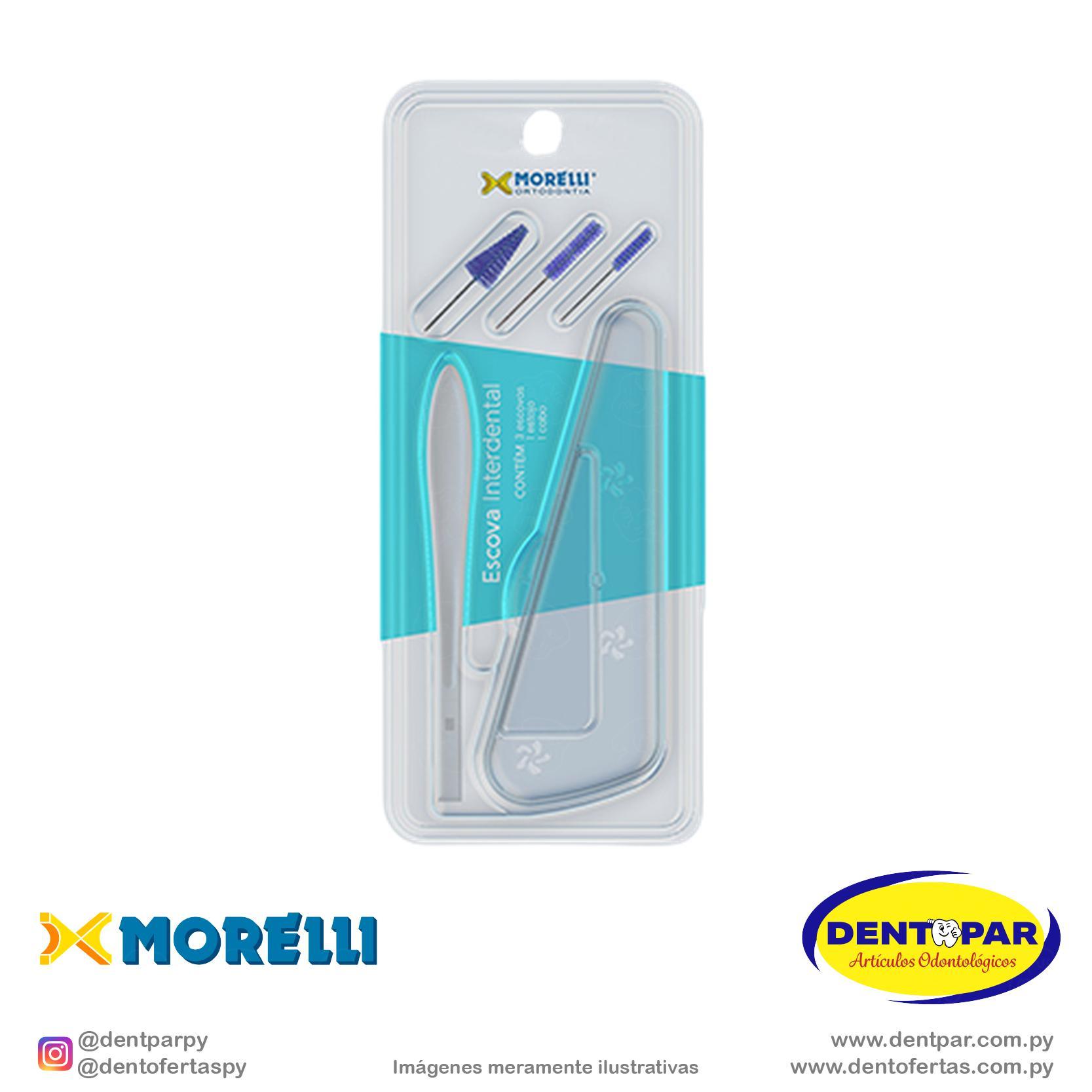 Imagen del producto Cepillo interdental blanco C/3 refill