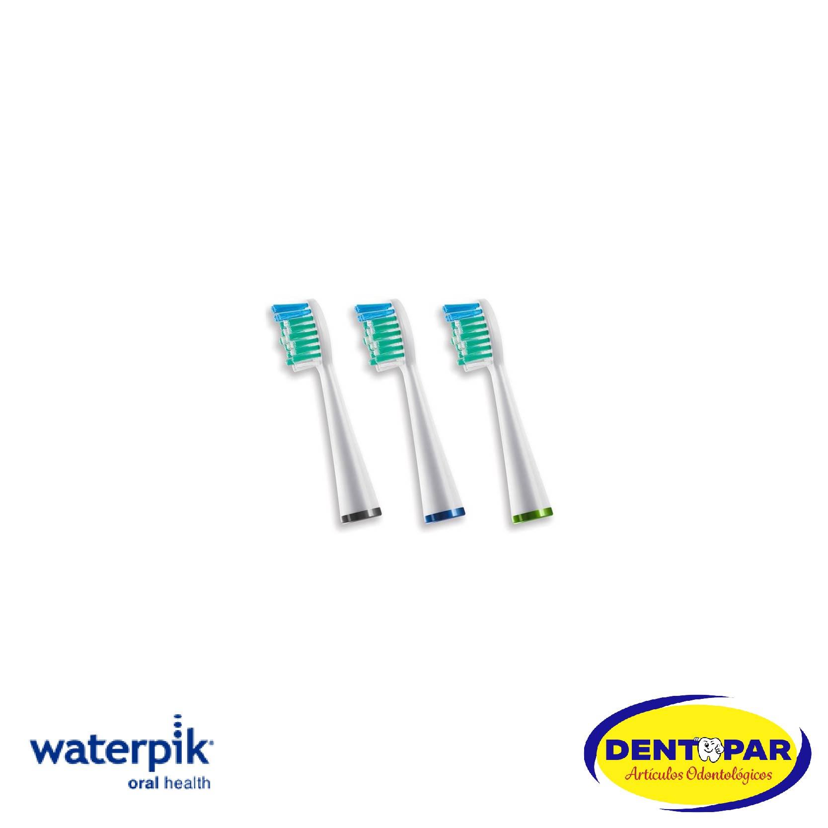 Imagen del producto Cepillo Waterpik M C/3 P/ SR-900/1000/3000
